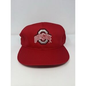 Ohio State University Buckeyes Strapback Hat Cap Unisex NCAA Red